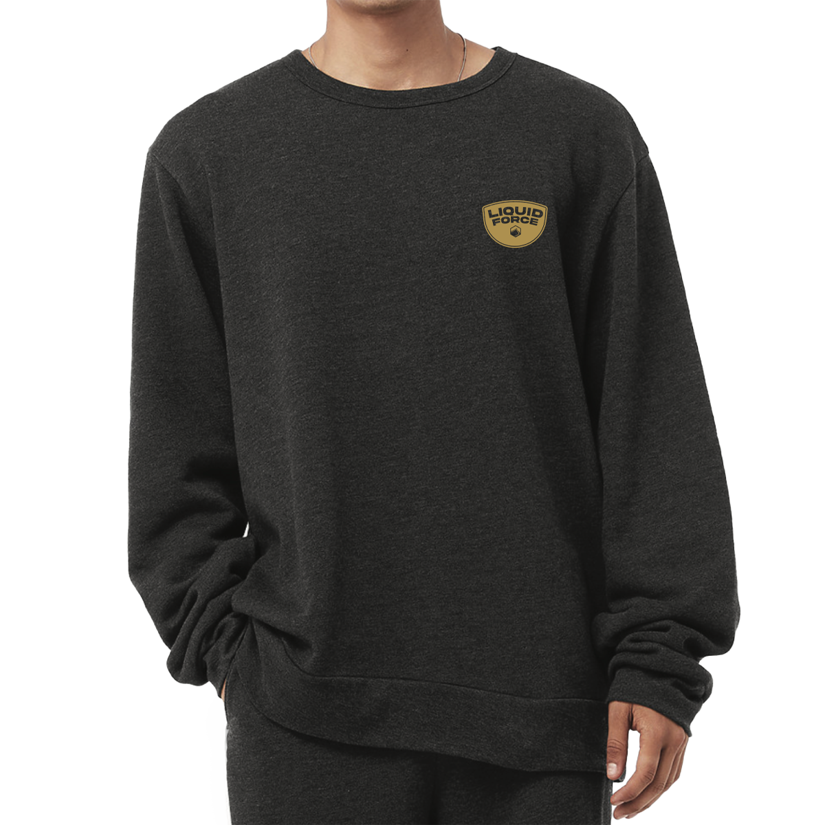 Liquid Force Lounge Crew Dark Grey