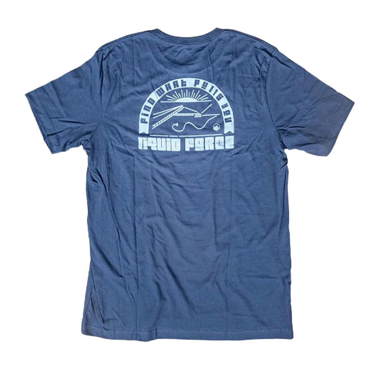 Liquid Force What Pulls You Navy Tee