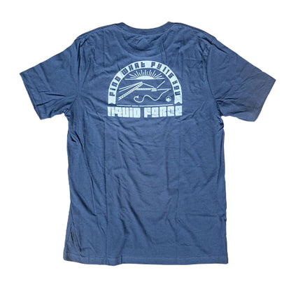 Liquid Force What Pulls You Navy Tee